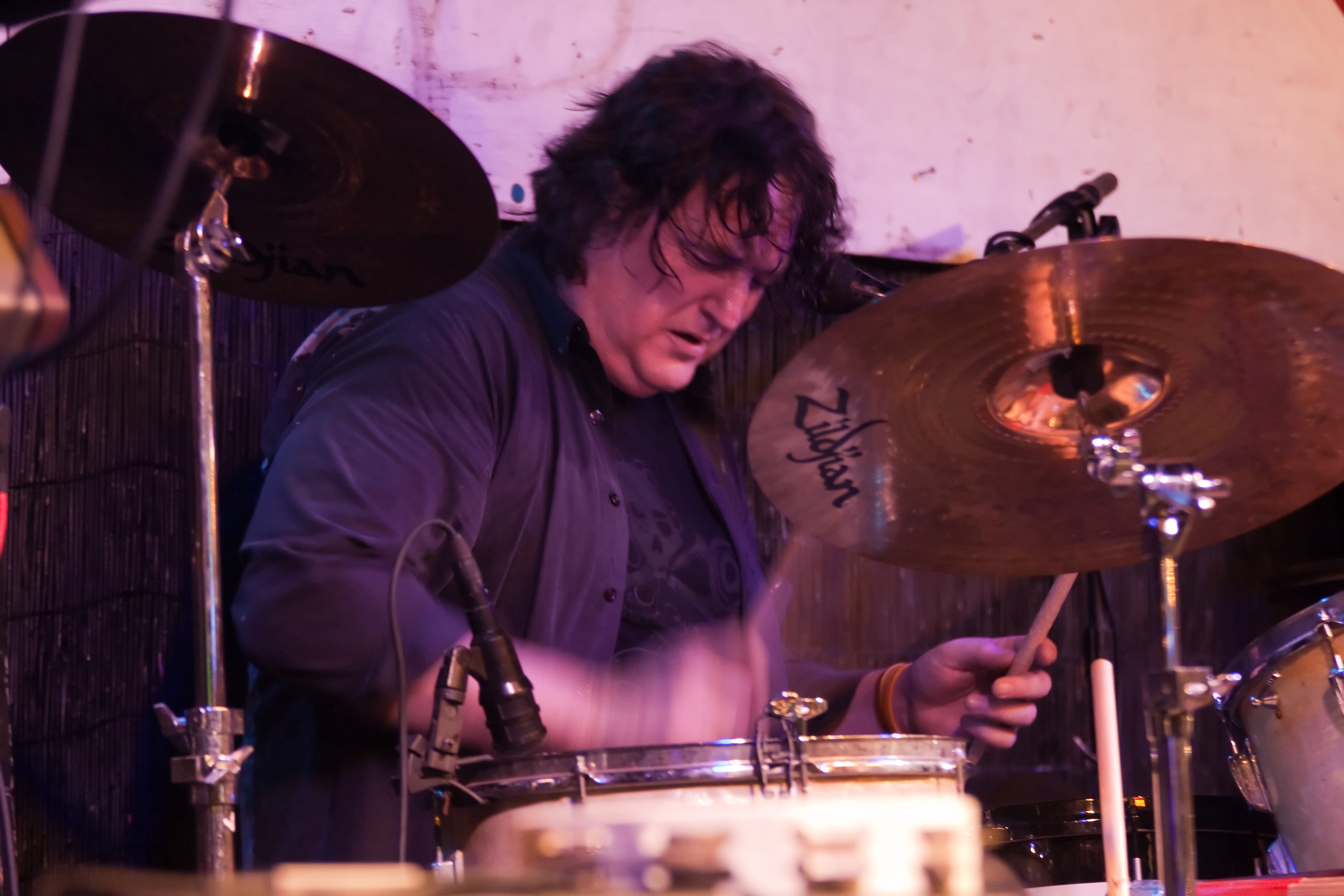 Mick Ruane on Drums